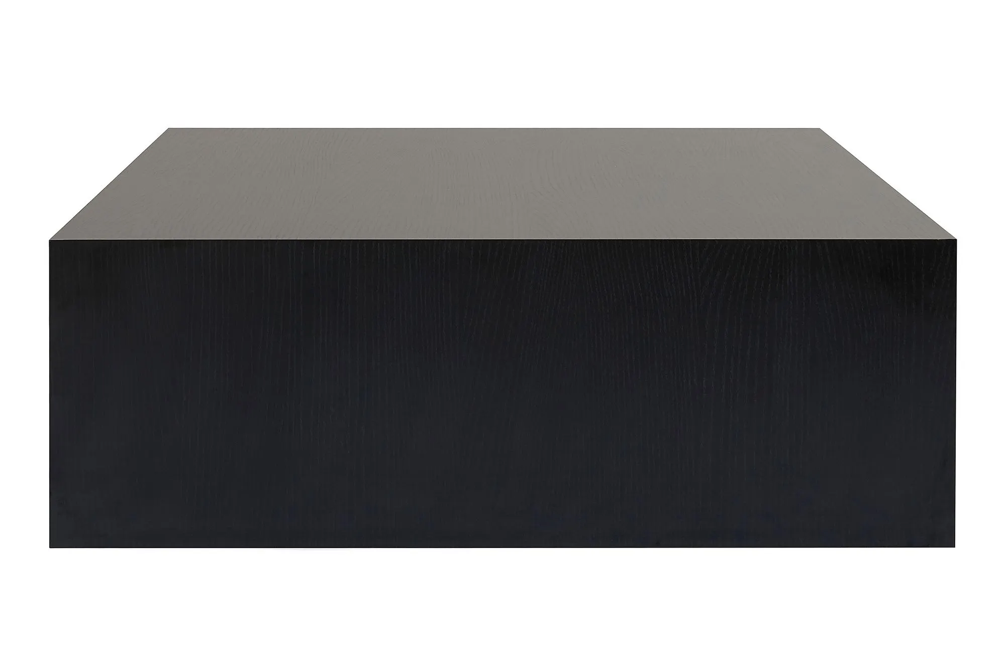 Stolik kawowy PRIZMA 90x90 cm czarny efekt drewna - ASI_467NRD1101