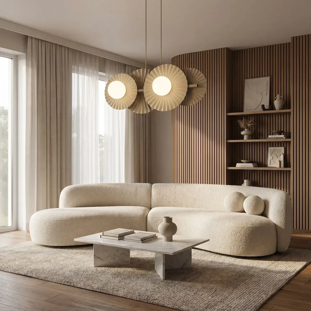 Lampa wisząca UMBRA 4 mokka - 1728/4