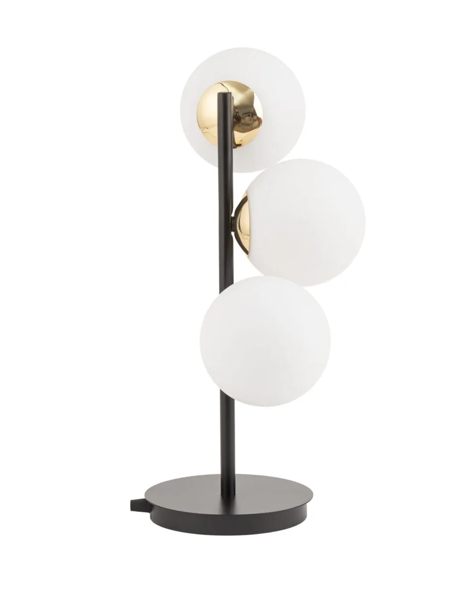 Lampa stołowa PIANO 3 biało-czarna Lampa stołowa PIANO 3 biało-czarna