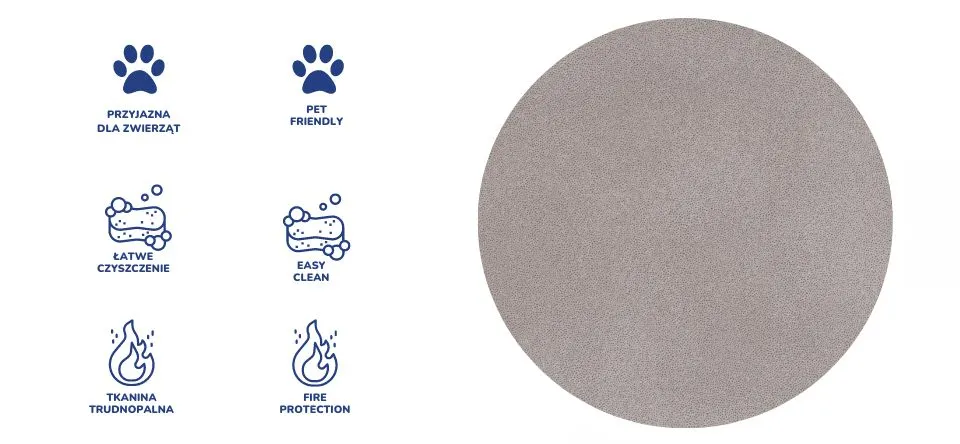 Krzesło obrotowe Perto poler Letto 06 rozmiar 7 - PA-K-7-C-C-LT06