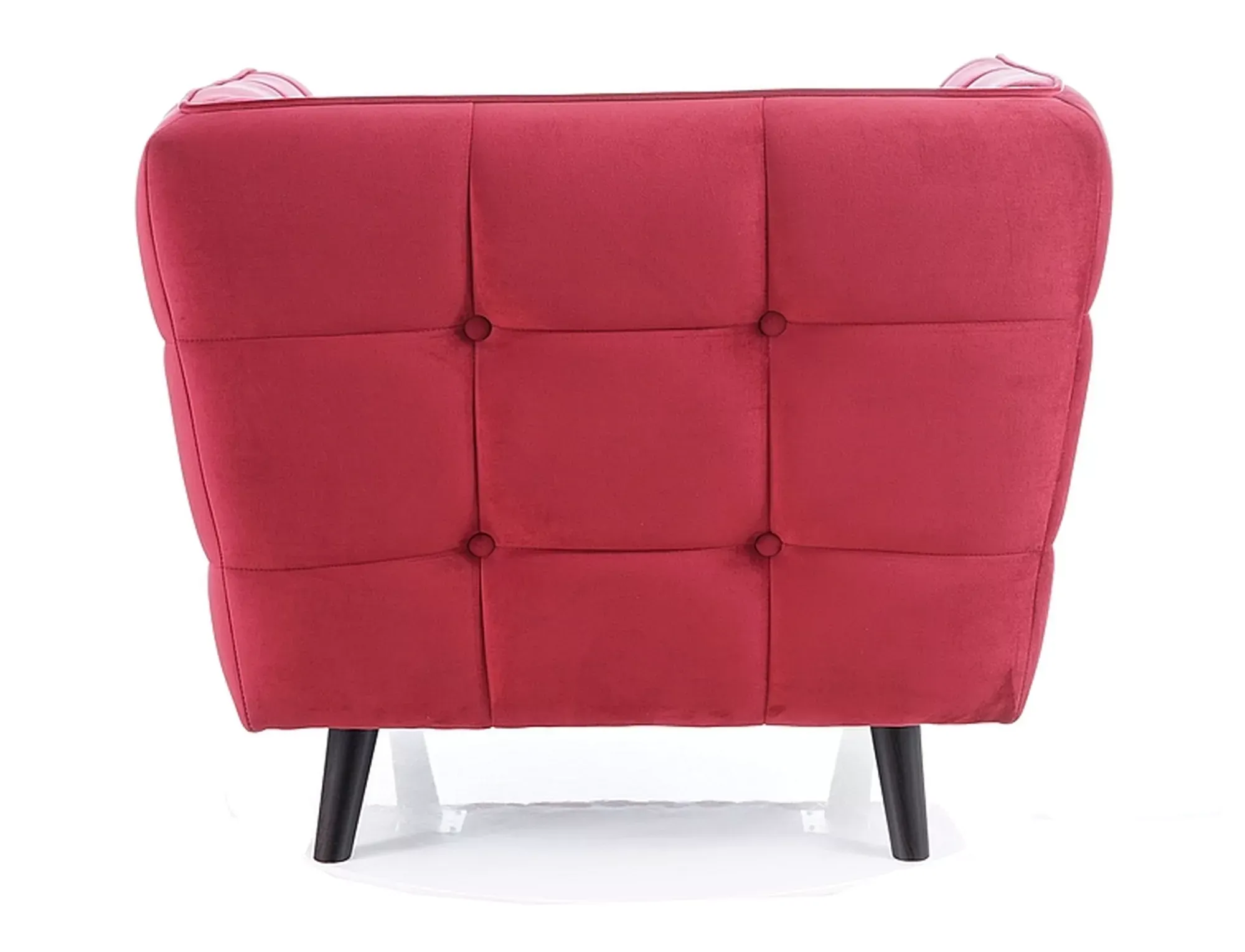 Fotel CASTELLO 1 VELVET Bluvel 59 bordowy wenge - CASTELLO1V59