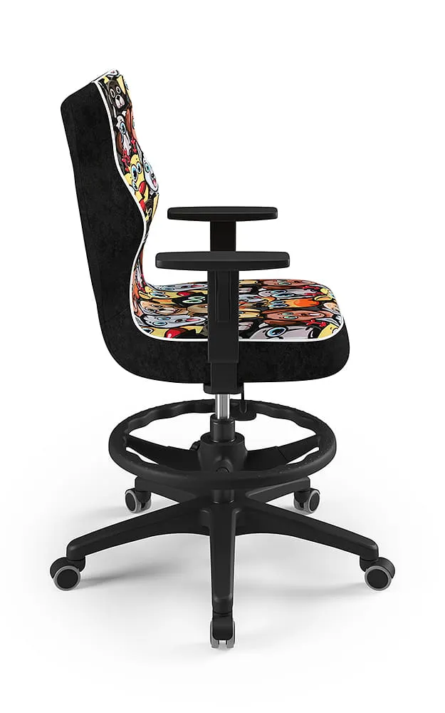 Krzesło młodzieżowe Duo czarny Storia 28 rozmiar 5 WK+P - CD-D-5-B-C-ST28