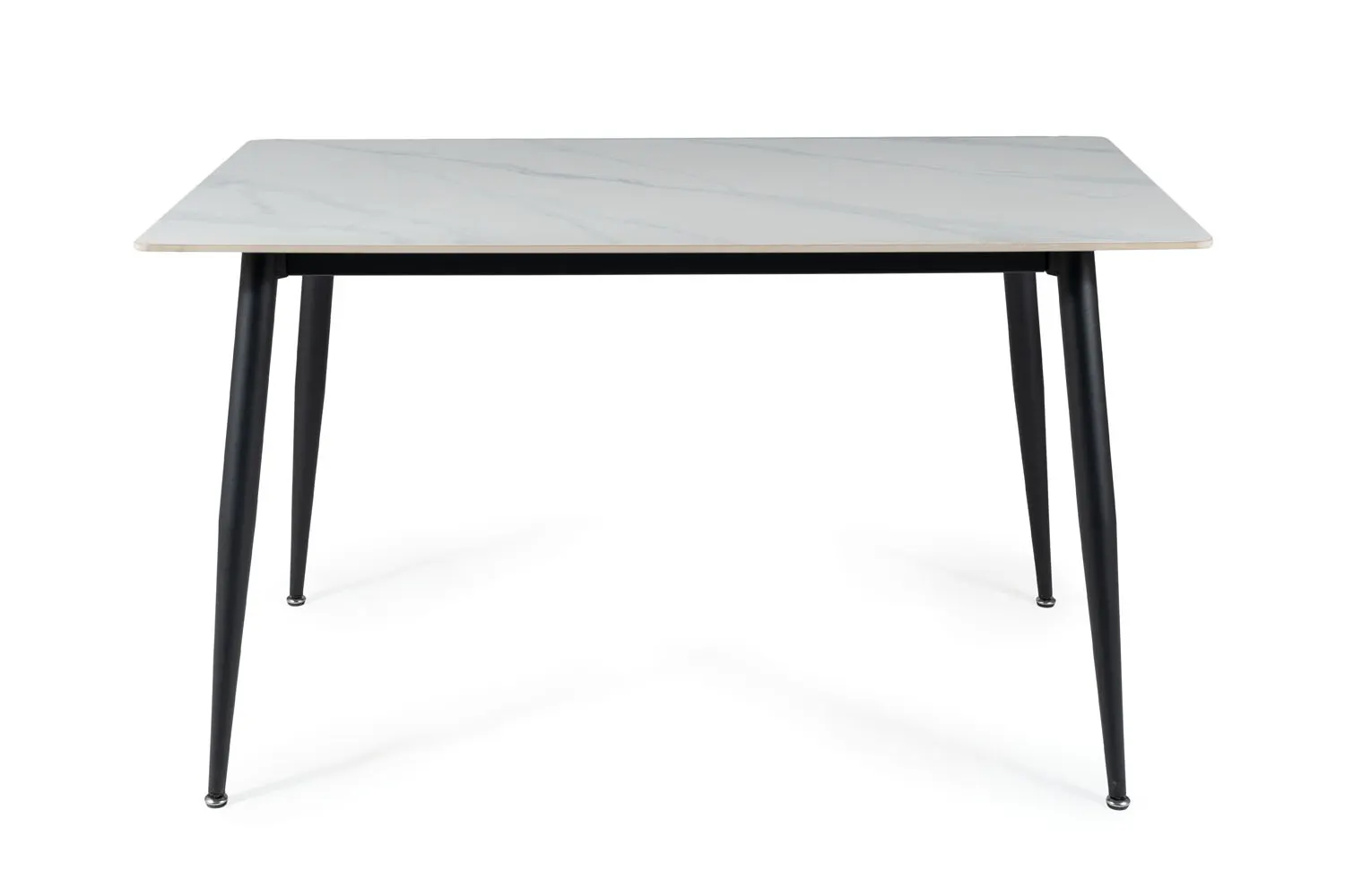 STÓŁ RION BIAŁY/ CZARNY STELAŻ 160X90 Signal - RIONBC160