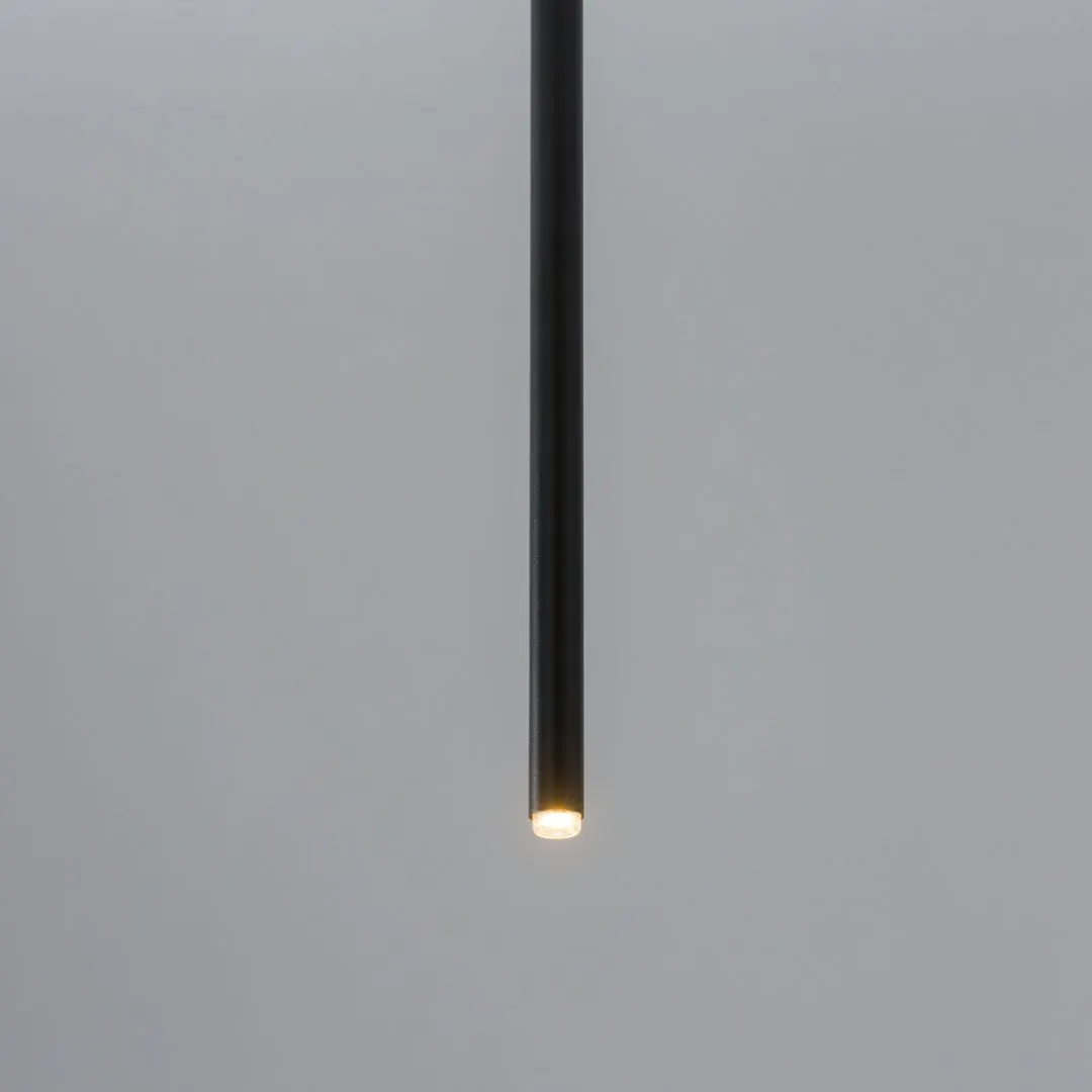 Lampa wisząca SOPEL 1 czarna — zdjęcie 2