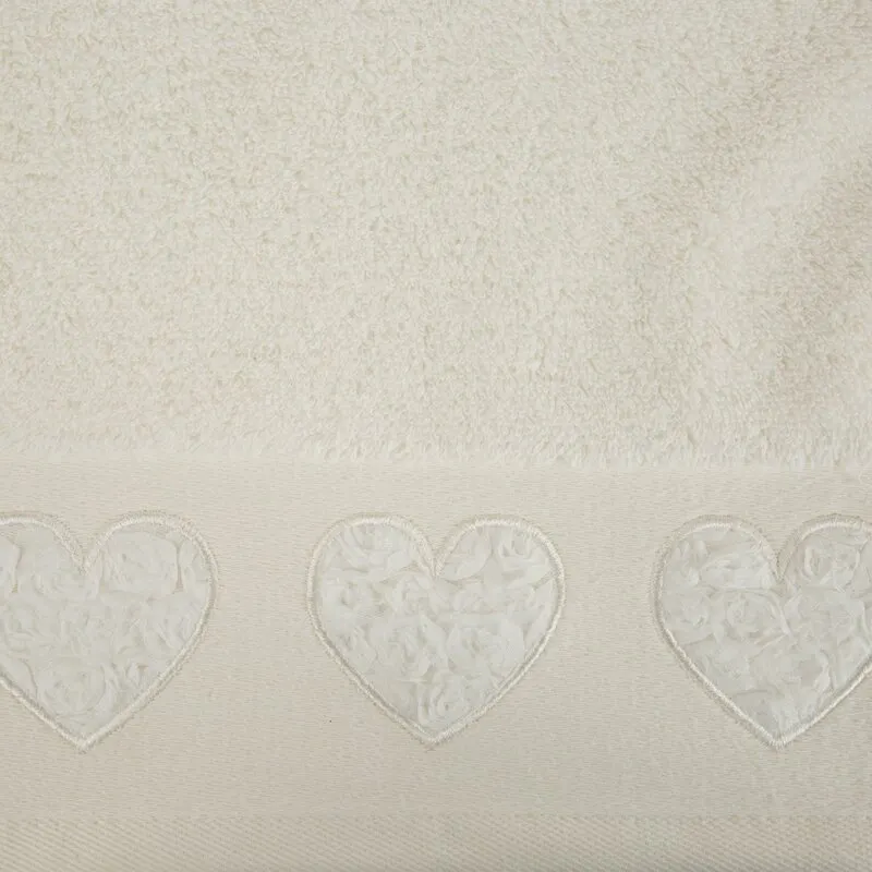 RĘCZNIK KAMILA (01) 70 X 140 CM KREMOWY - EU_418617