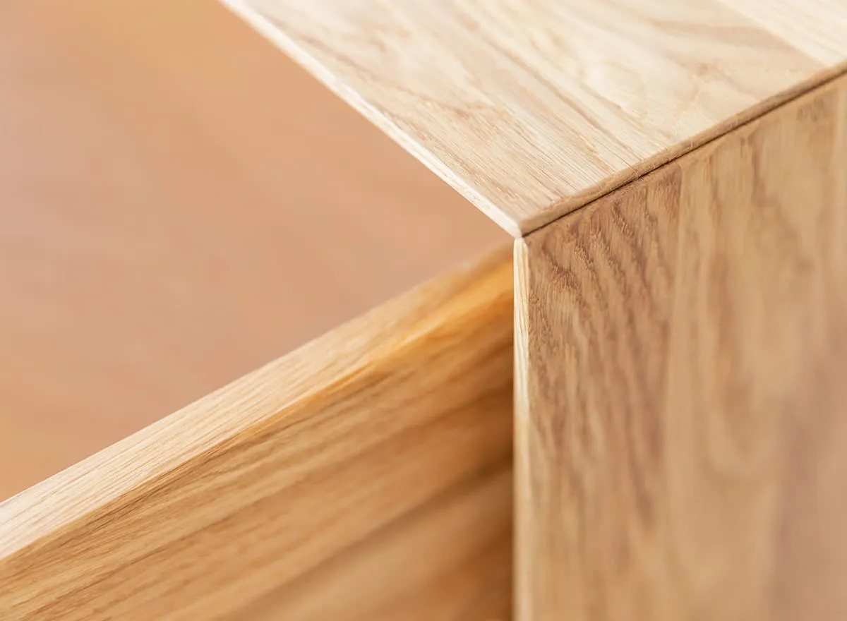 Komoda MODERN LOFT z 4 szufladami - dąb olejowany - PLMOL04D