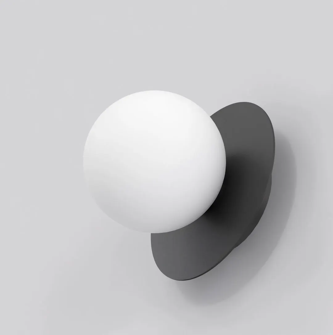 Kinkiet AMERICANA K1 metal czarny - 1553/K1