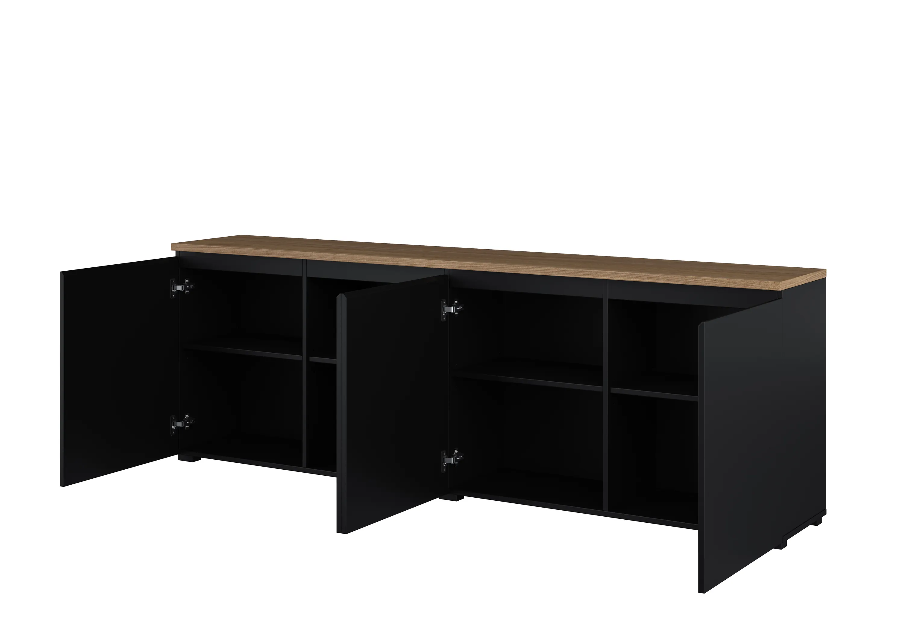 image szafka, szafka dolna, czarna, drewniana blat, meblowy