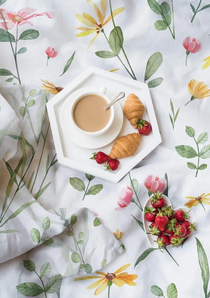 Pościel komplet MILAGRO VERDE 002 satyna bawełniana 160X200+2x70X80 zielona biała - FARO_29945