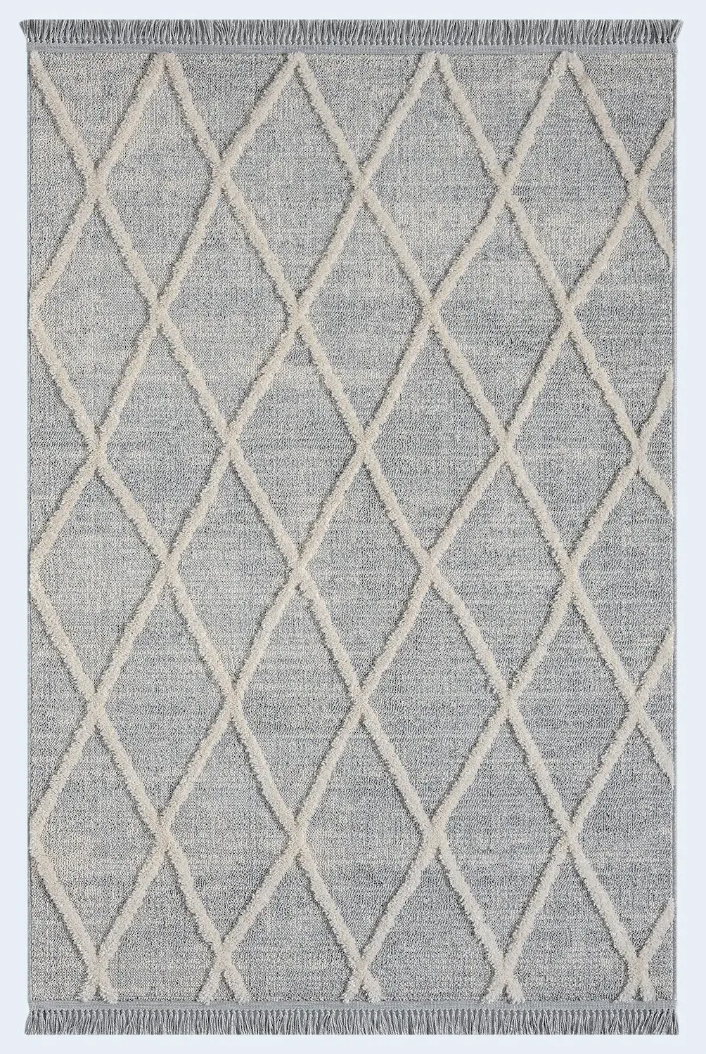 Dywan z frędzlami MARIMBA 160 x 230 szary - ASI_733MLC1289