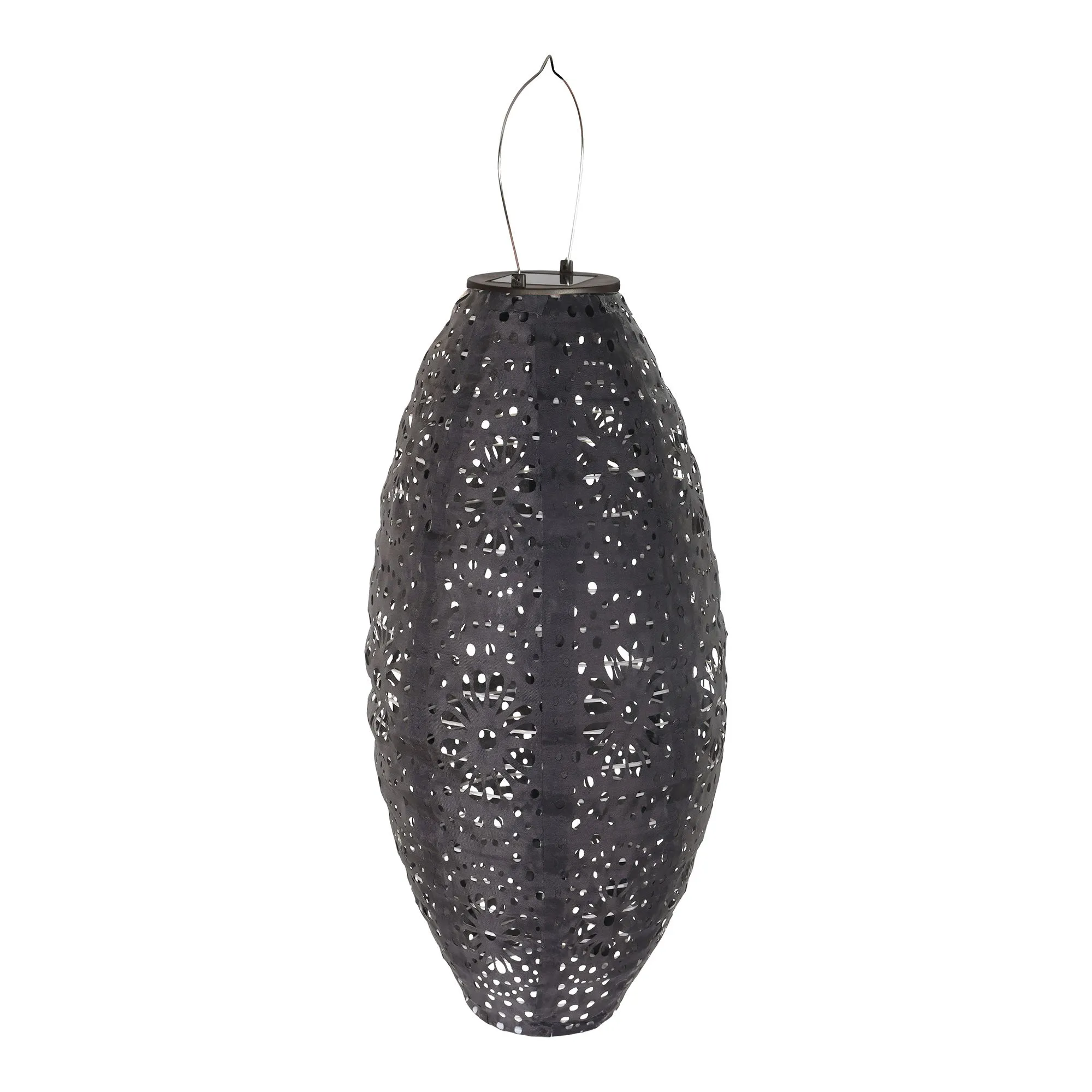 Lampa ogrodowa solarna FOXDALE - szara