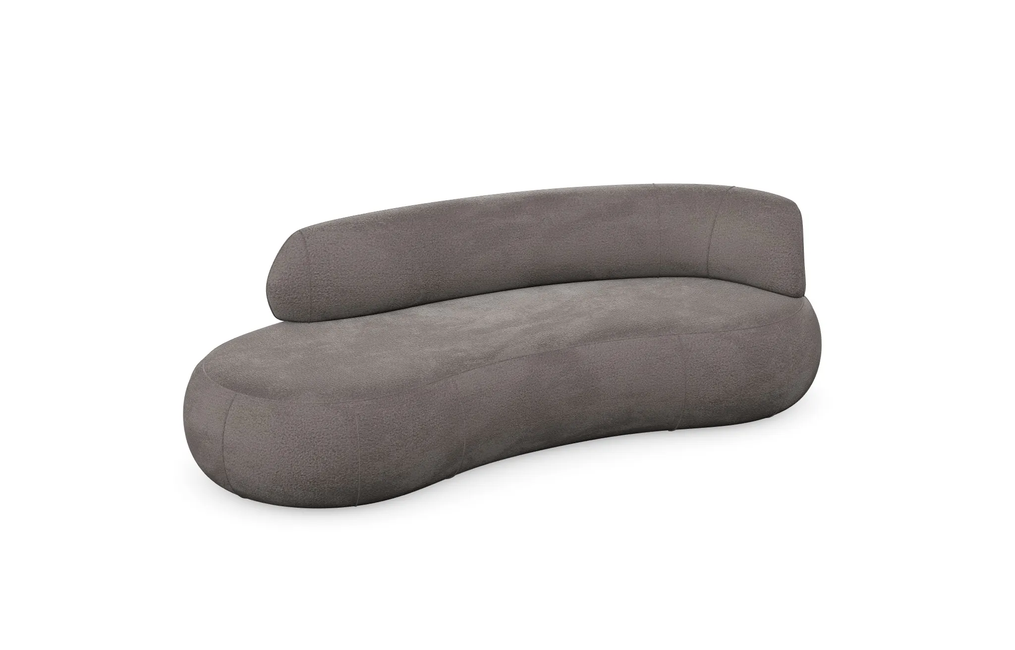 Sofa modułowa SOUL RIGHT ARM - tkanina Abriamo 02 taupe Poduszka, Wystrój domu, Kanapa, Meble