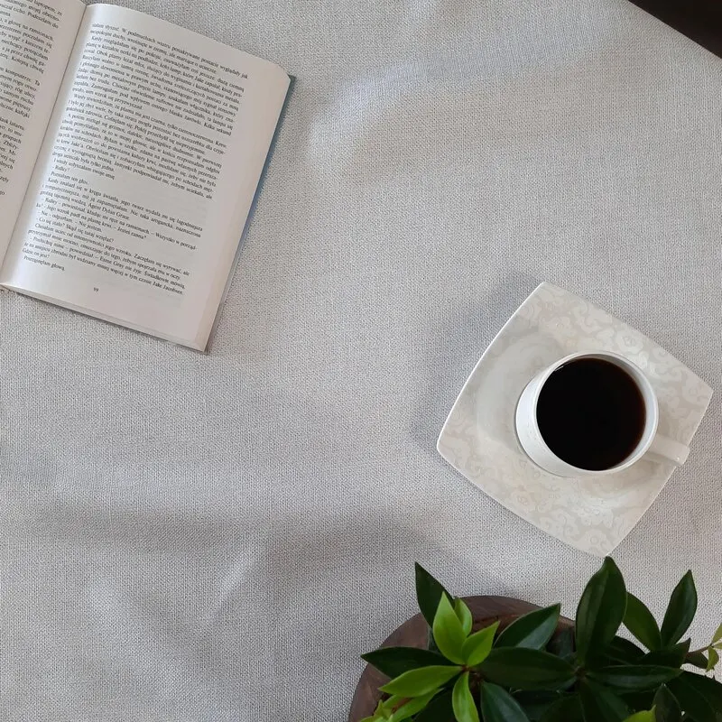 OBRUS STELLA 2 145 X 240 CM BIAŁY - EU_390422