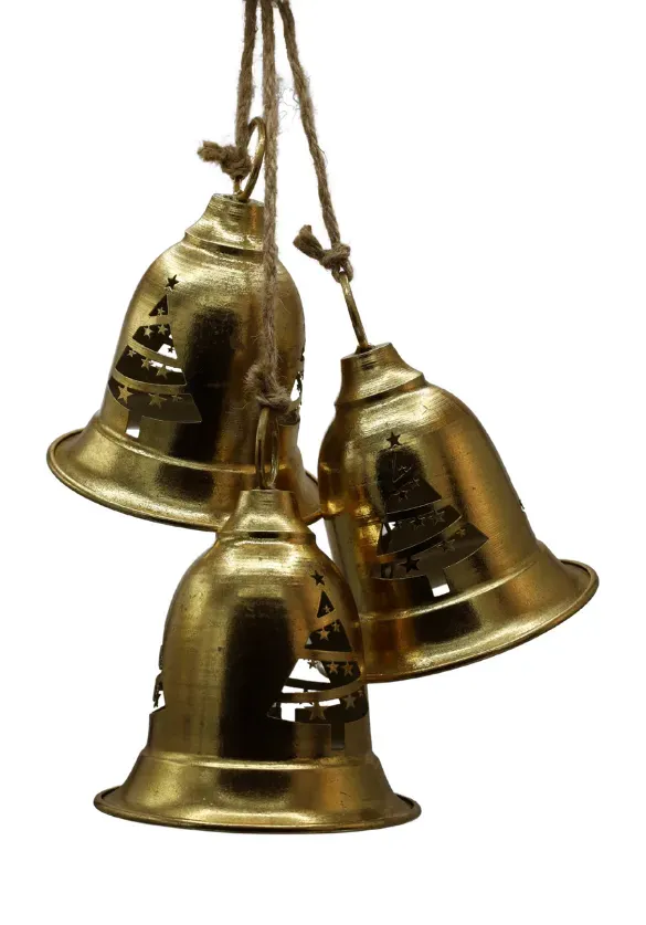 Dzwonki metalowe 1632 złote Dzwonki metalowe 1632 złote