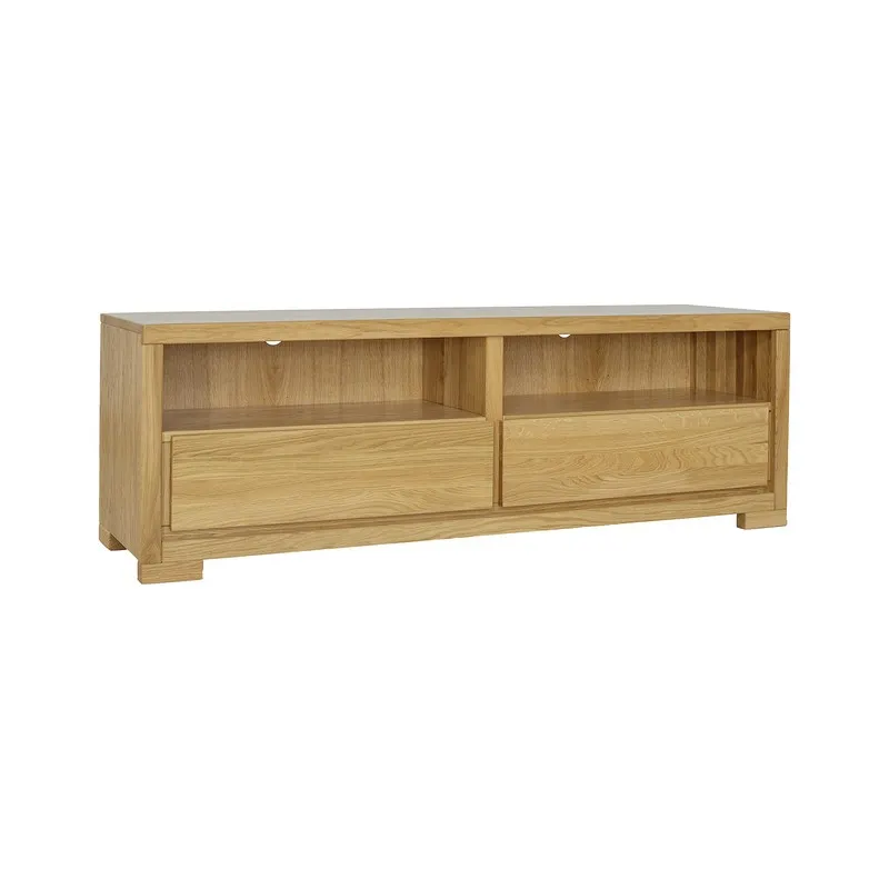 Szafka RTV dębowa RV351 Naturalmy DREWMAX — zdjęcie 4