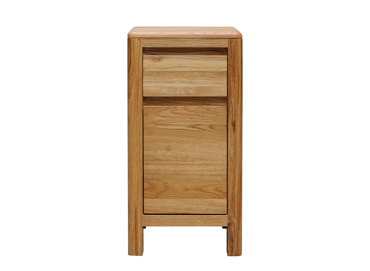 Komoda dębowa z szufladą niska Gialo 60x30x30 cm - 2SGIA22