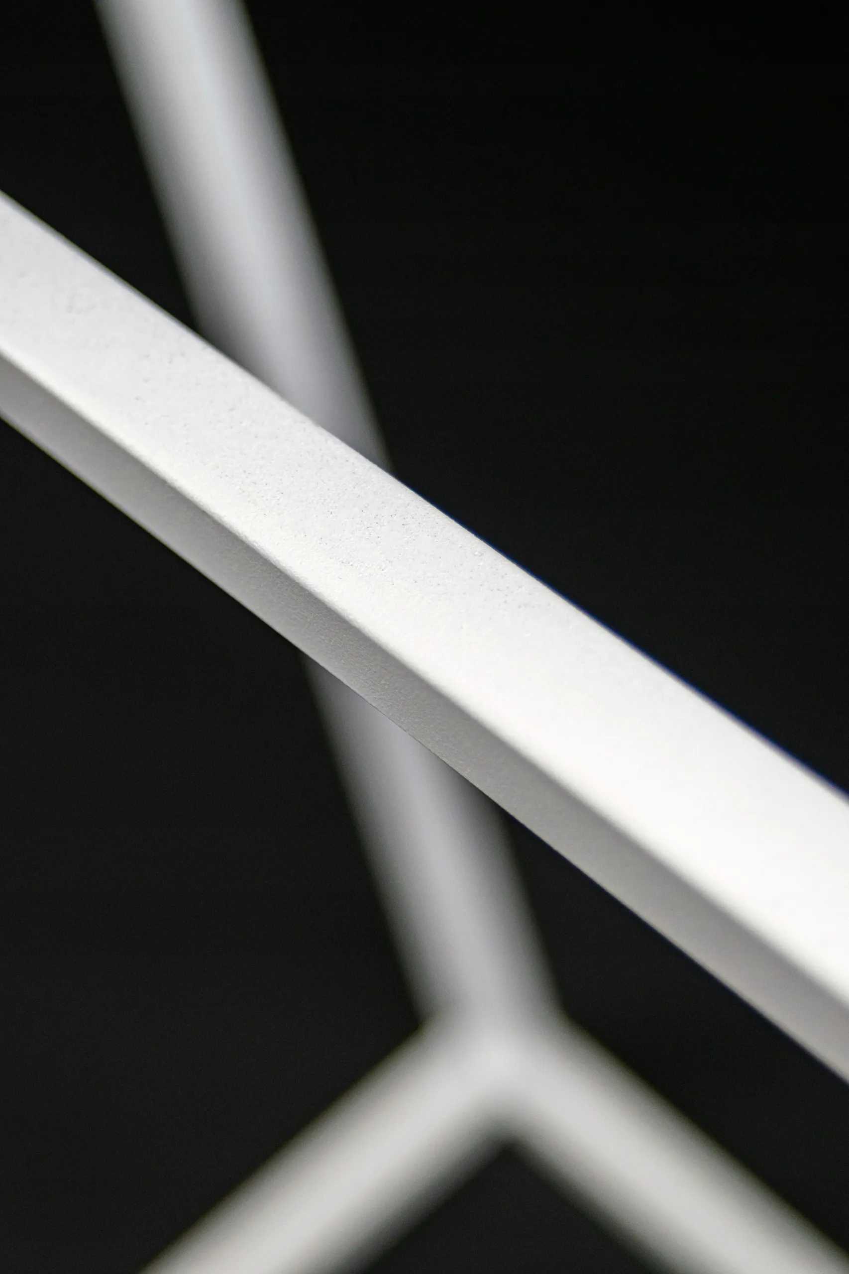 Wieszak na ręczniki metalowy OLIVER M biały - LD_TZ000215