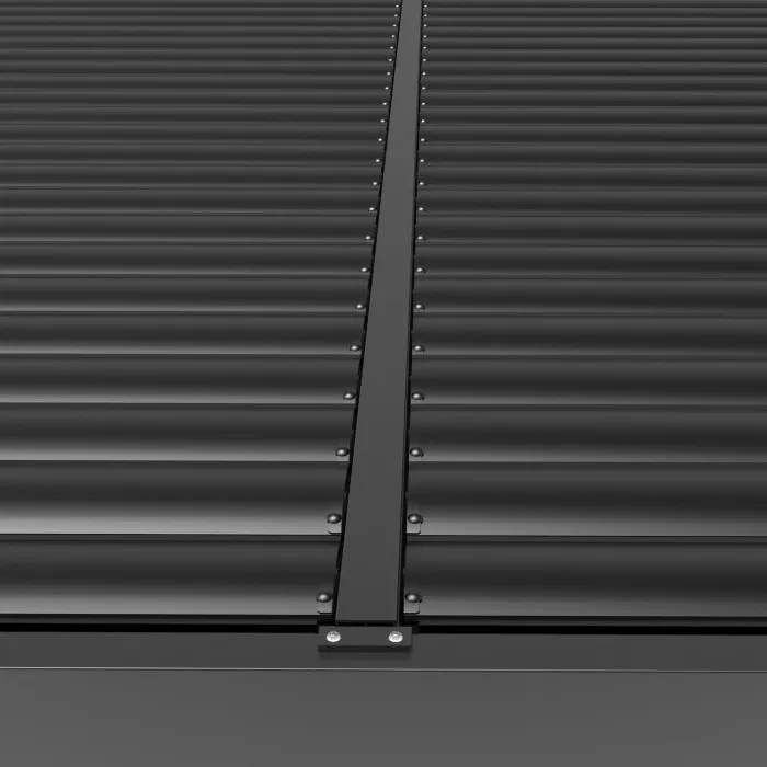 Pergola LUXE 3x4m antracyt z LED - MI_5908227364804