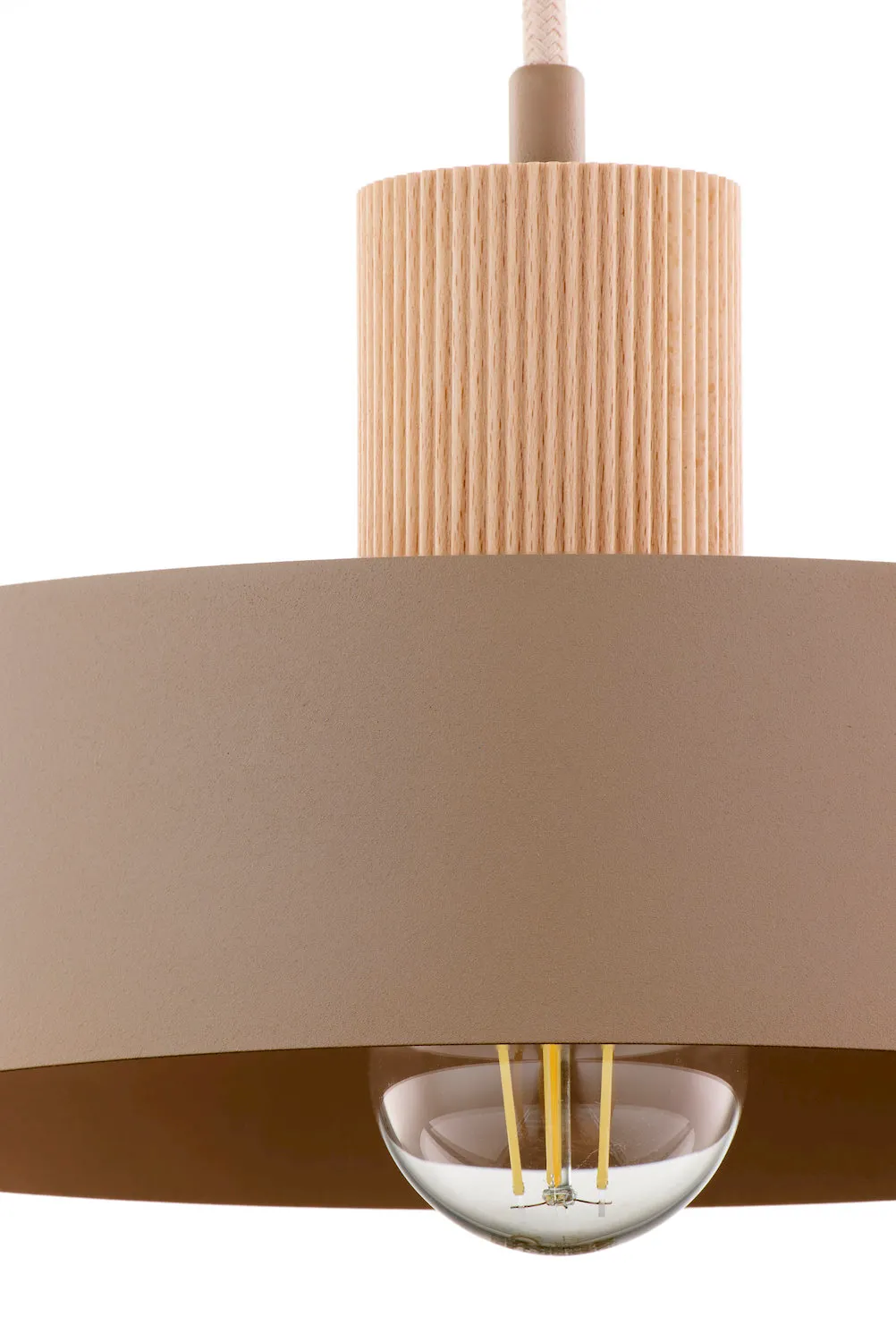 lampa, pendant, drewniana, kulowa, globowa