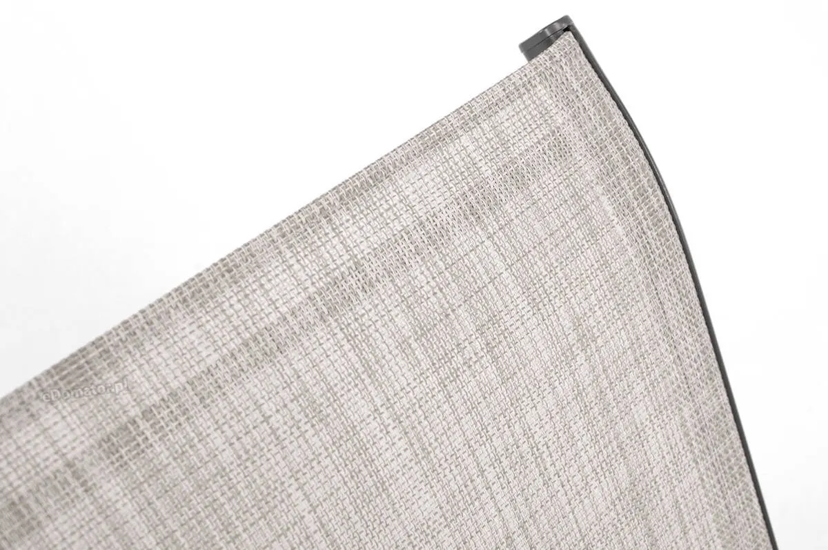 Zestaw ogrodowy PORTO stół: 90x150 cm + 6 krzeseł - szaro-beżowy - FE5906948129535