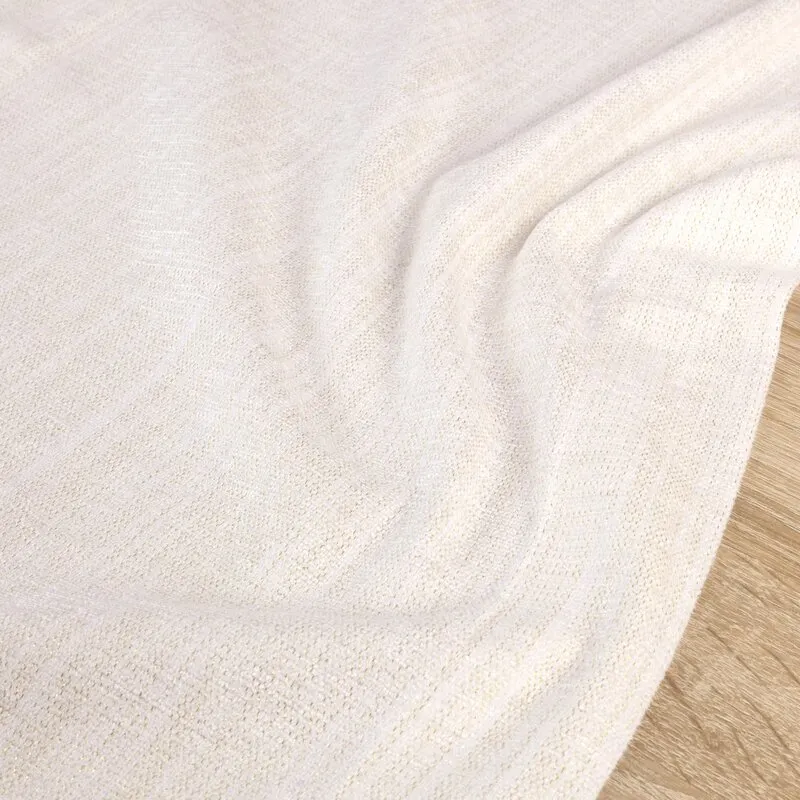 OBRUS ZOJA 40 X 200 CM BIAŁY - EU_393559