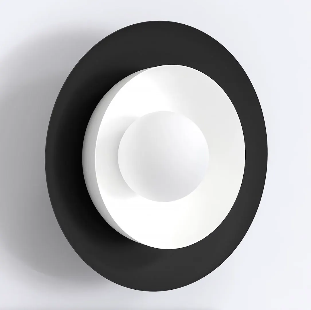 Kinkiet metalowy POPPI K1 BL biały - 1519/K1