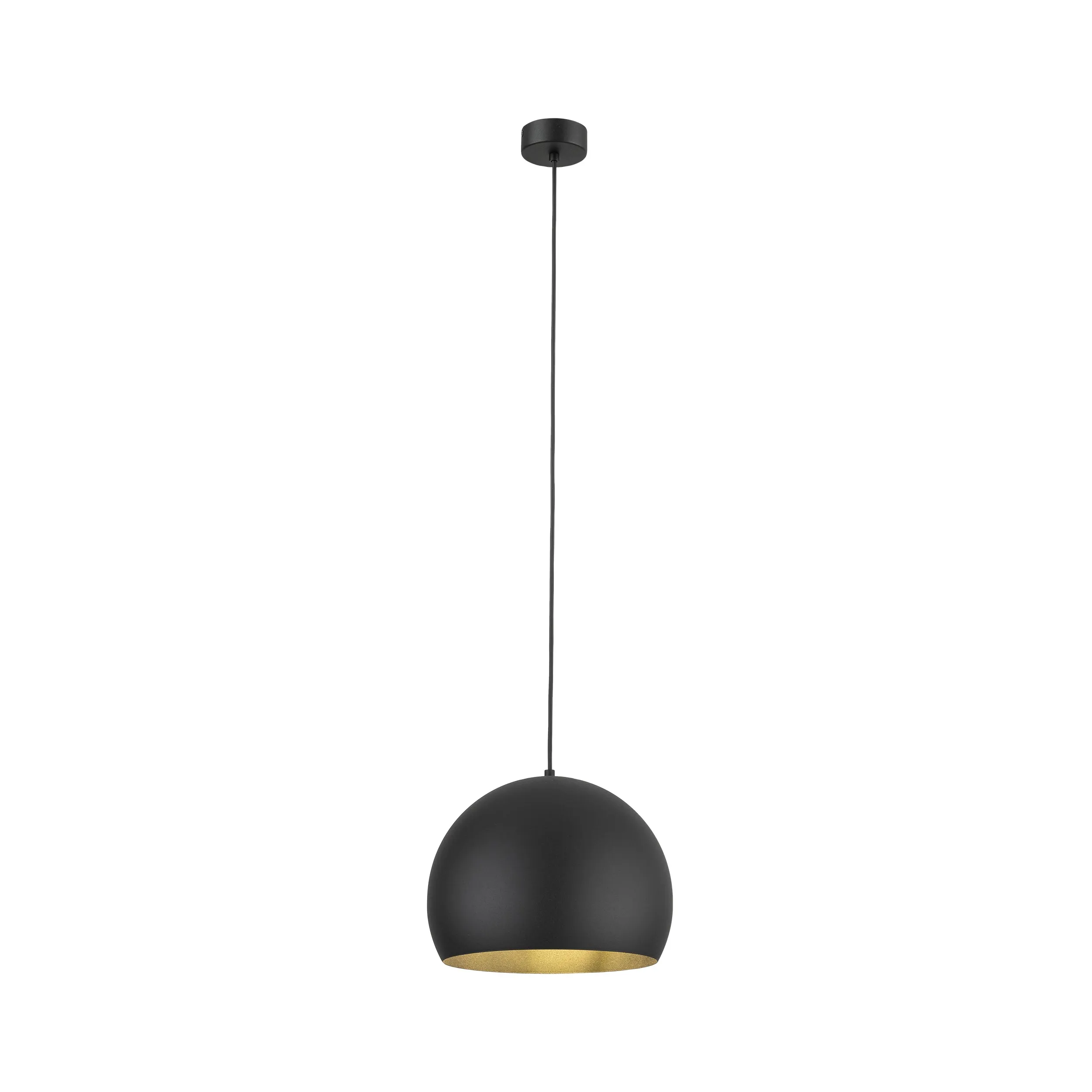 Lampa wisząca ZOE czarna 160x27cm - TK_10168