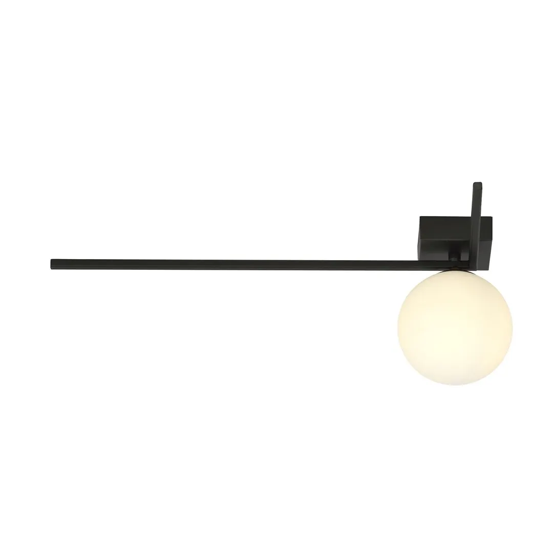 Lampa sufitowa IMAGO 1F czarny biały — zdjęcie 2