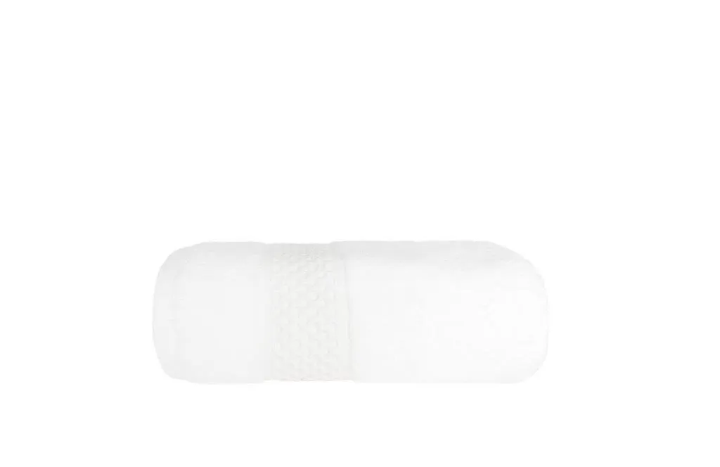 Ręcznik frotte RETE 50x90 bawełniana przędza dwupętelkowa SOFT TOUCH 24/2 gramatura 650 kremowy