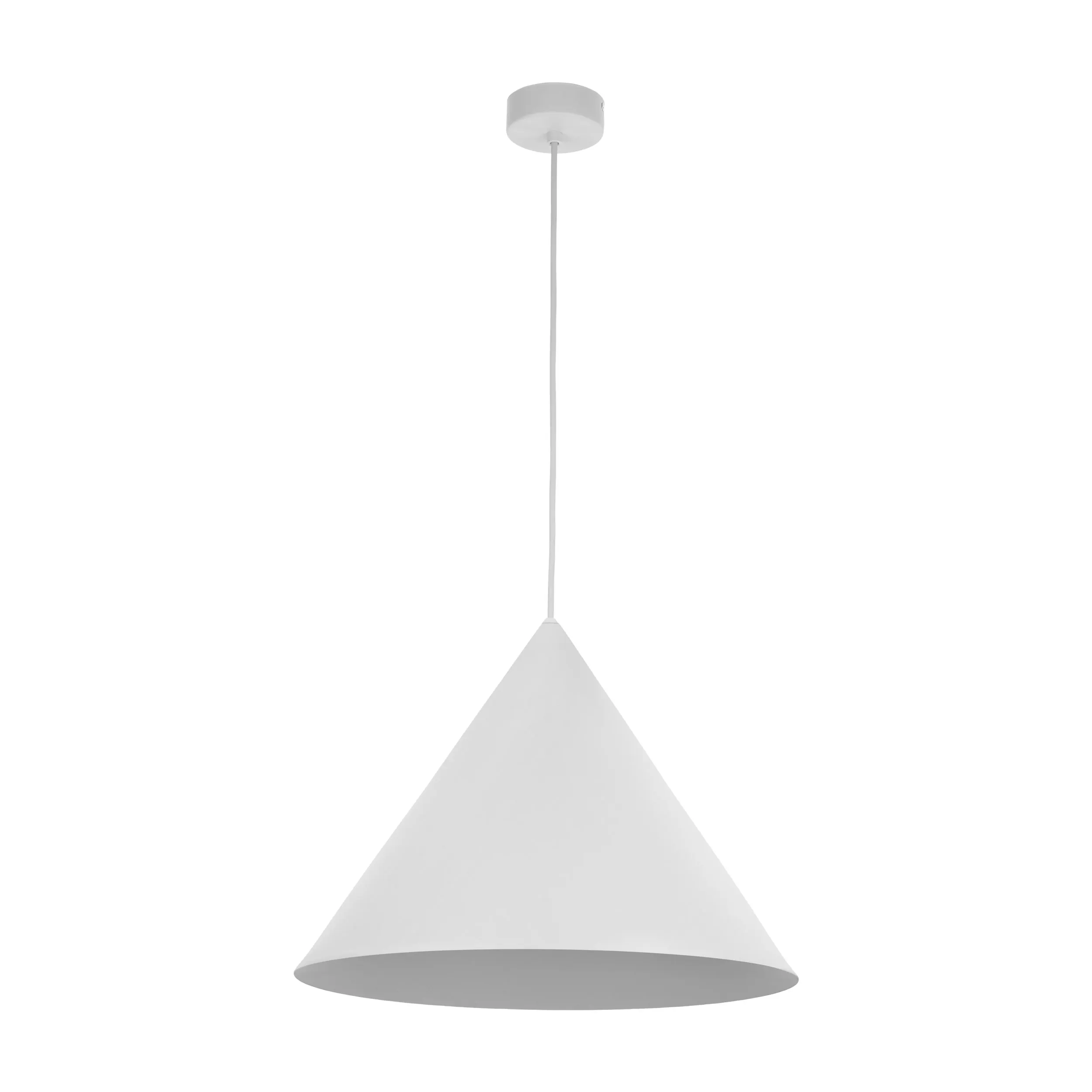 Lampa wisząca CONO XL biała 160x46cm