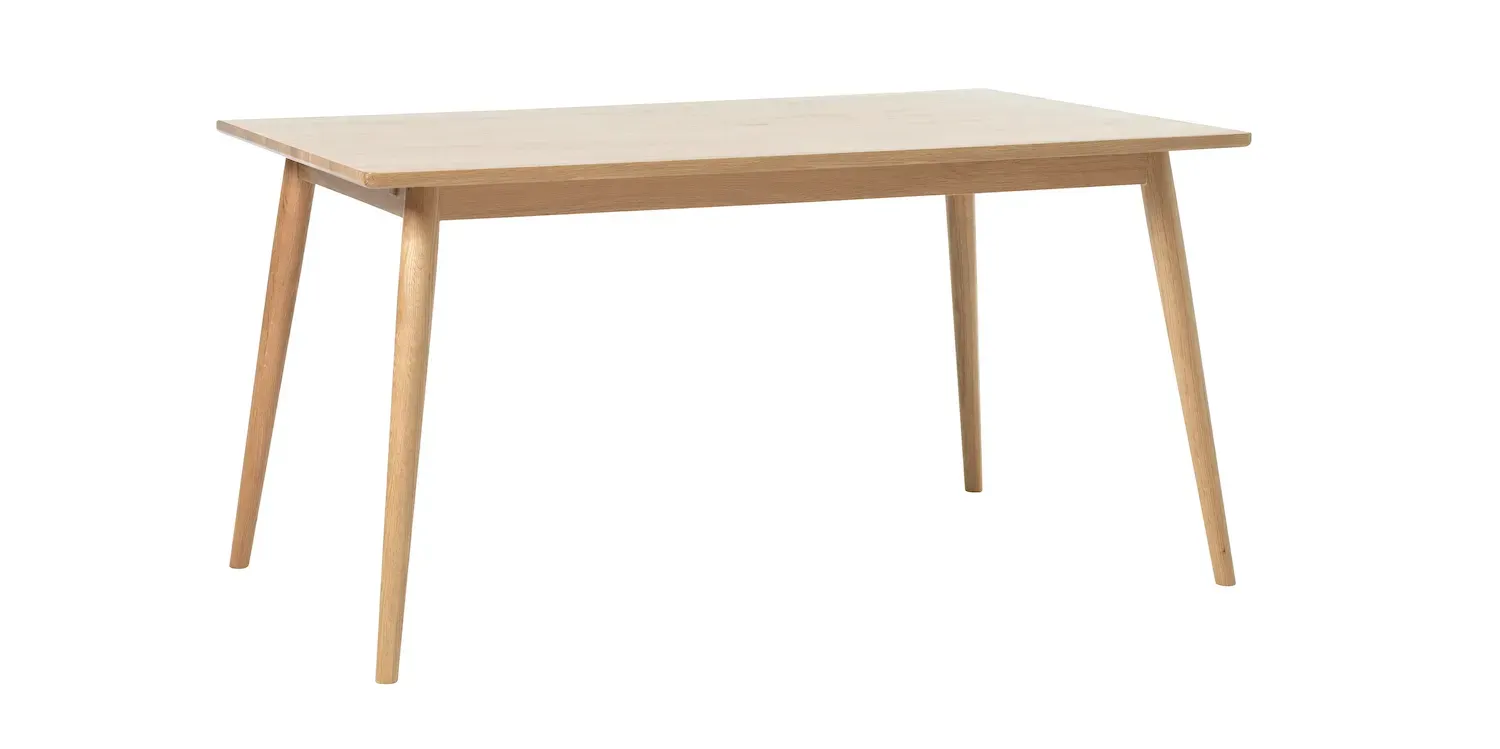 Stół BARRALI 90X150 cm - dąb naturalny Stół BARRALI 90X150 cm - dąb naturalny