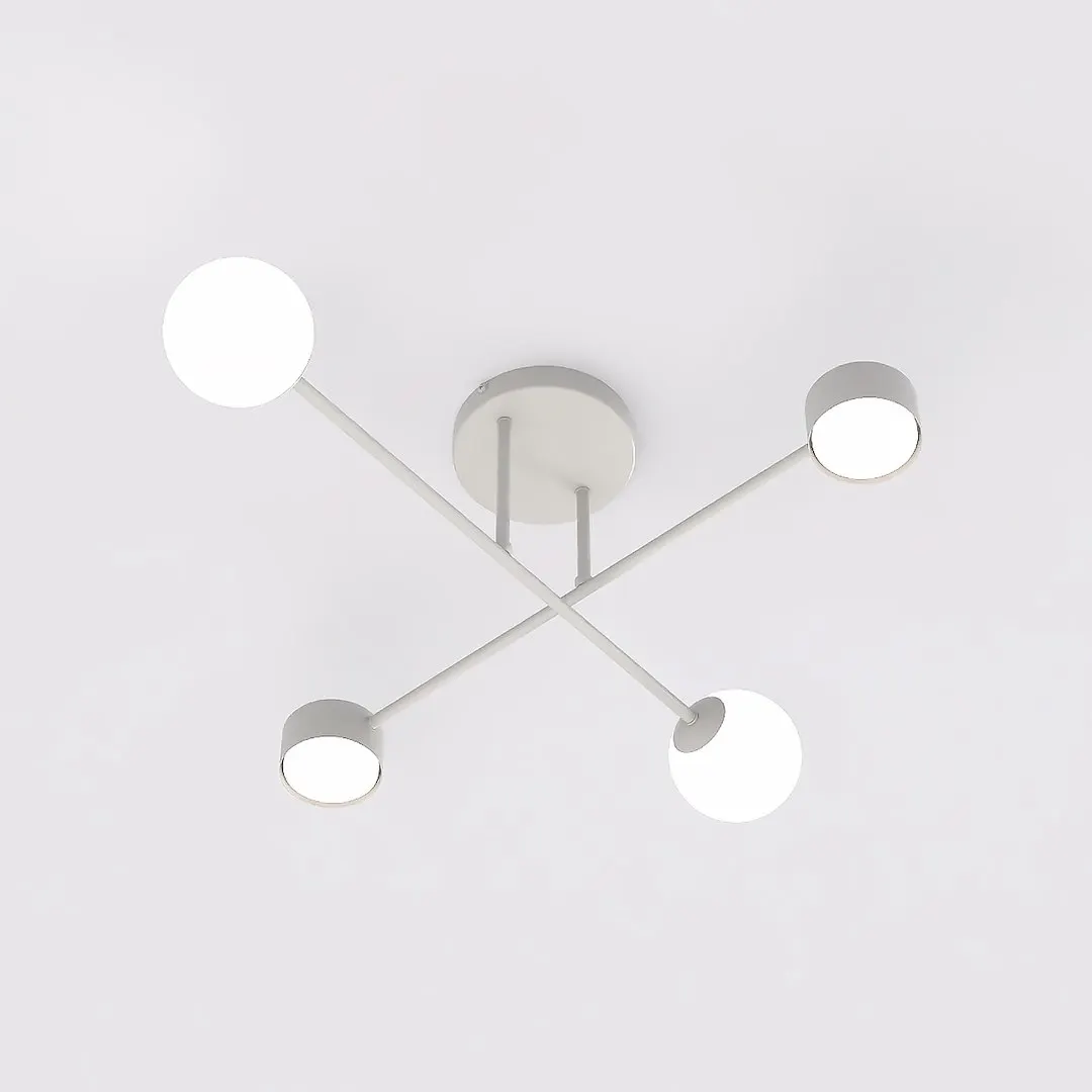 Lampa sufitowa HOLON 4 szara - 1560/4