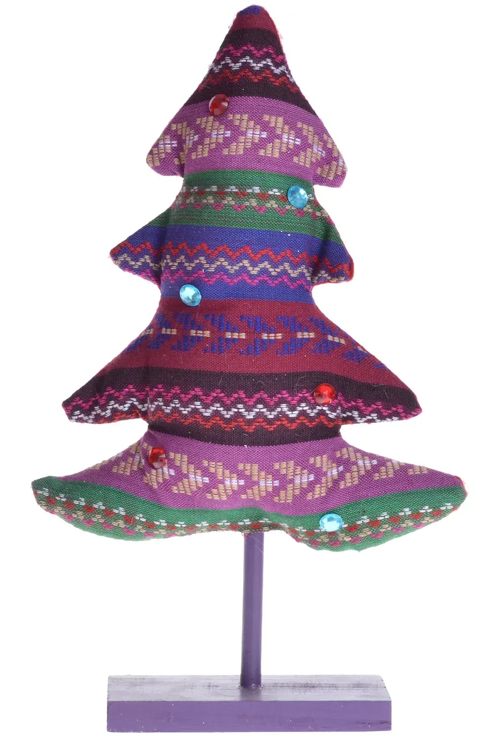 CHOINKA z materiału DUŻA 4238 wielokolorowa CHOINKA z materiału DUŻA 4238 wielokolorowa