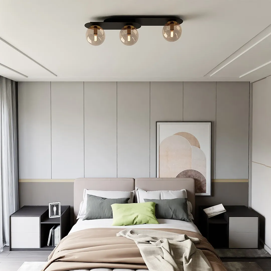 Lampa sufitowa PLAZA Czarny 1120/3 - 1120/3