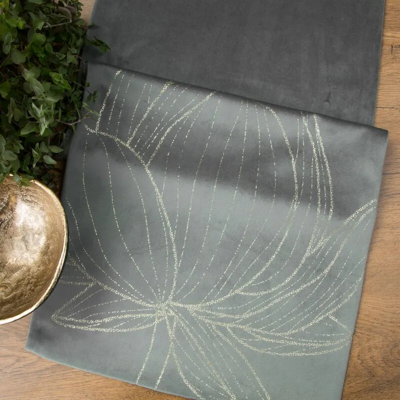 OBRUS BLINK 12 35 X 140 CM SZARY - EU_389235