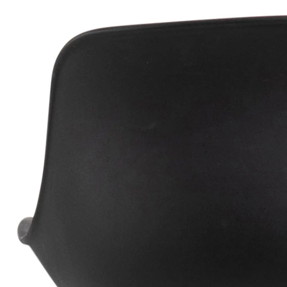 czarna, skóra, podstawa, krawędź, zaokrąglone