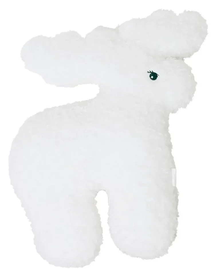 Poduszka świąteczna RENIFER 52x60 biała