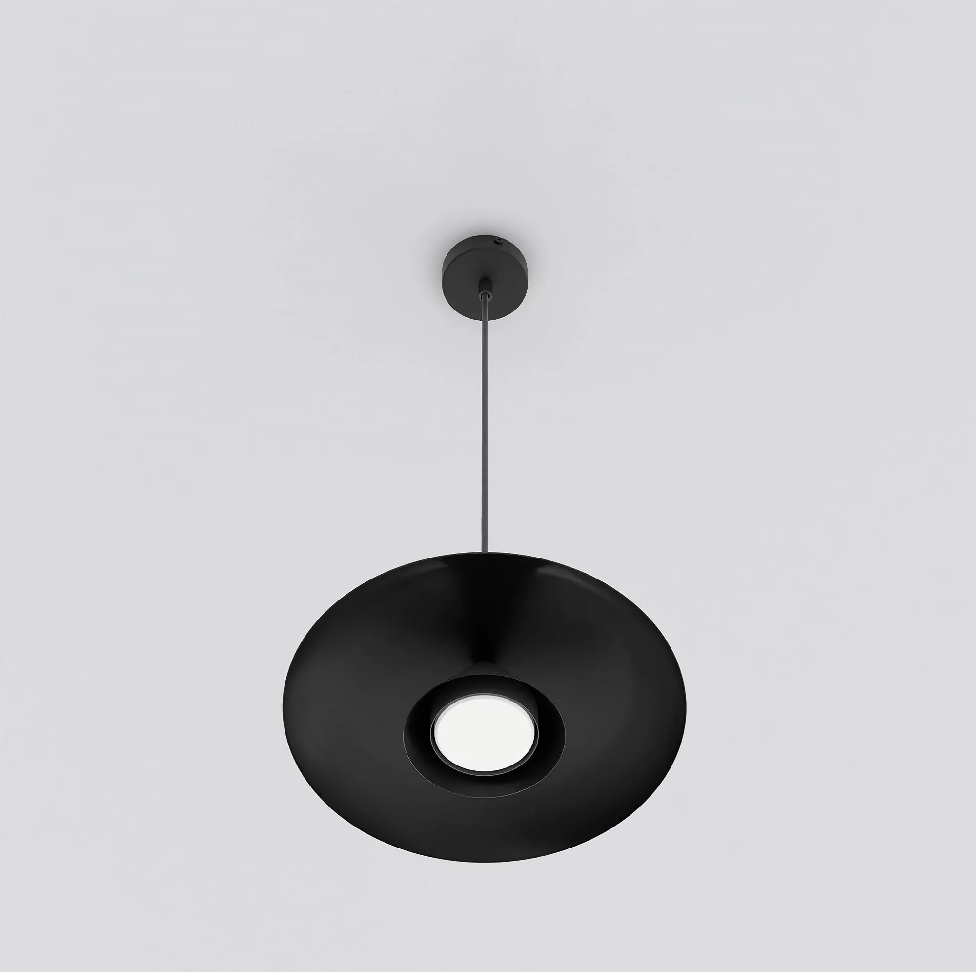 Lampa wisząca BABEL 1 BLACK czarna - 1622/1