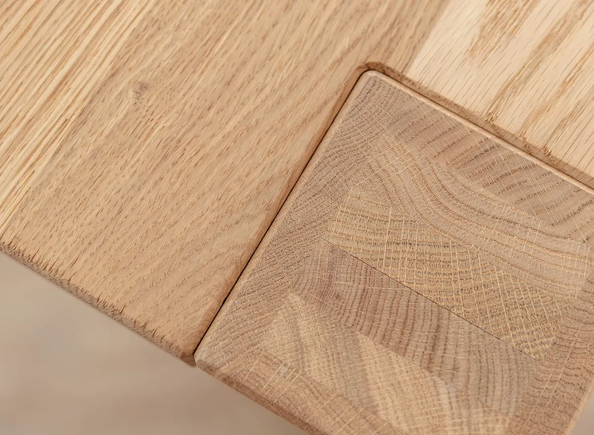 Stół dębowy do jadalni SIENA 180x90 naturalny - SIENA90X180