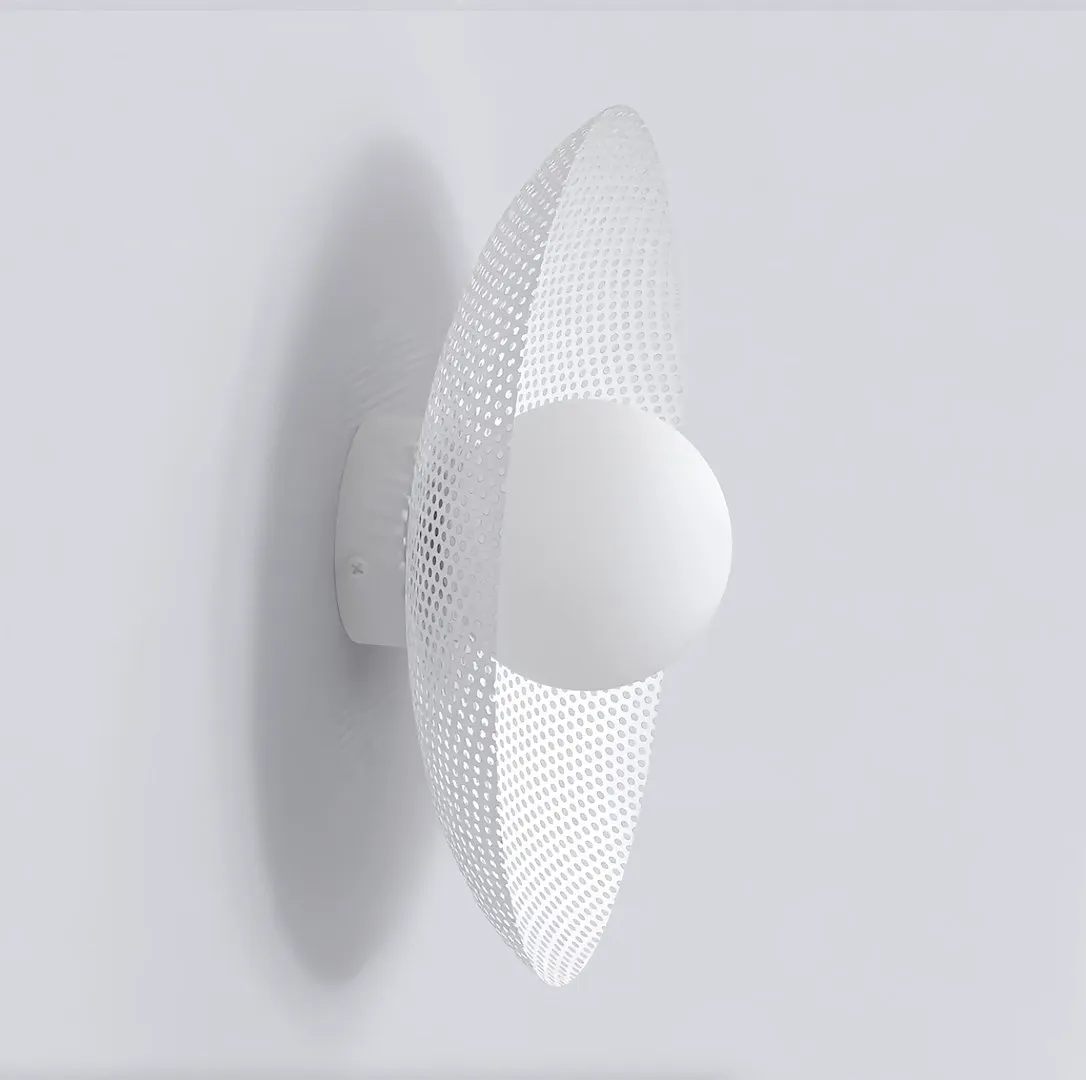 Kinkiet metalowy VIBEZ K1 biały - 1541/K1