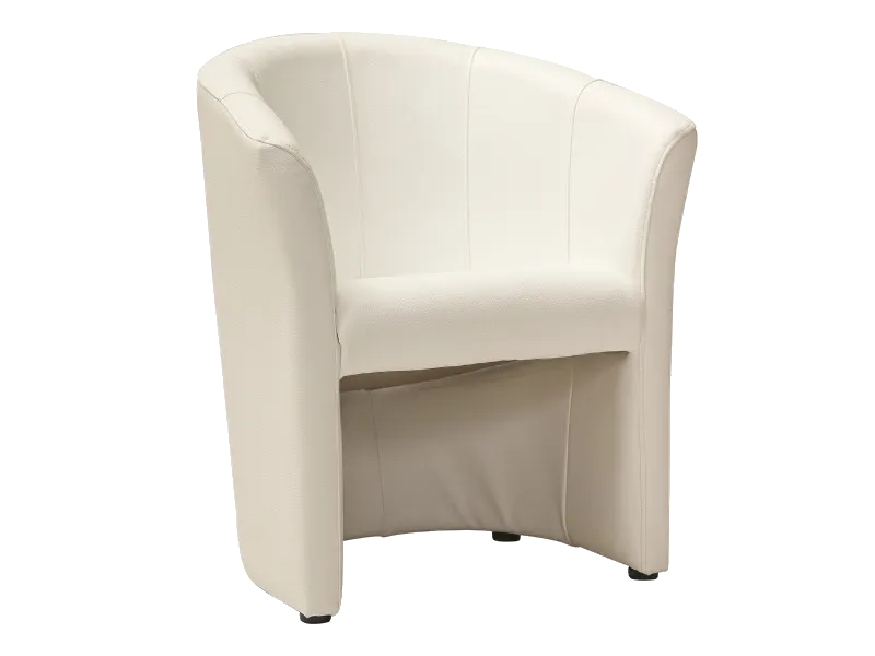 Fotel TM-1 ekoskóra kremowy Signal_Signal_01 Fotel TM-1 ekoskóra kremowy