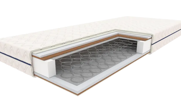 Materac sprężynowy POLARIS II 120X200 dwustronny