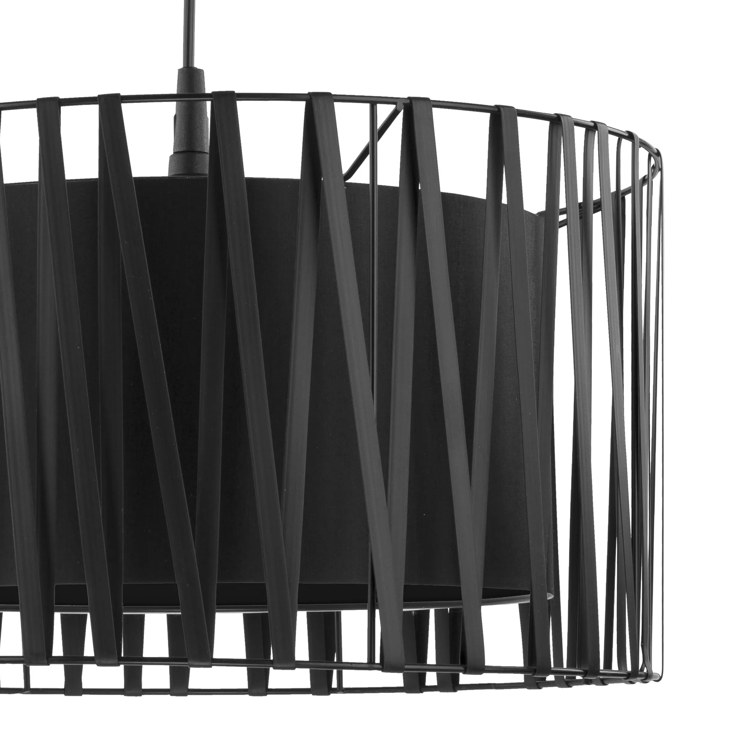 Lampa wisząca HARMONY czarna 165x40cm - TK_1654