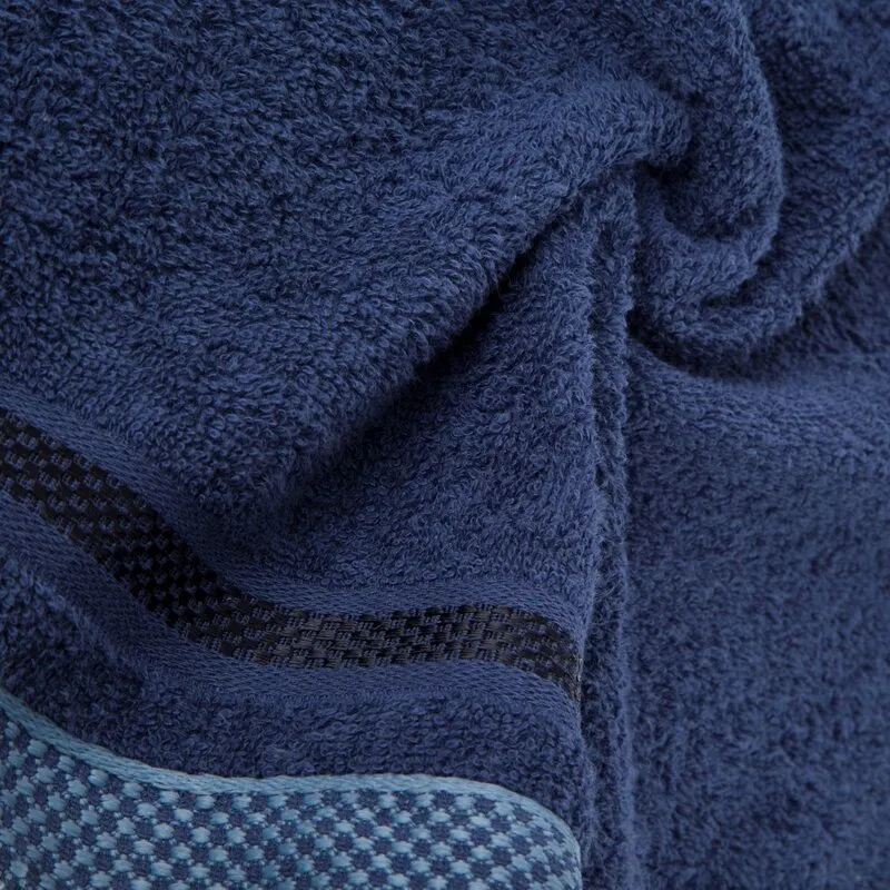 RĘCZNIK ABBIE (10) 30 X 50 CM GRANATOWY - EU_453102