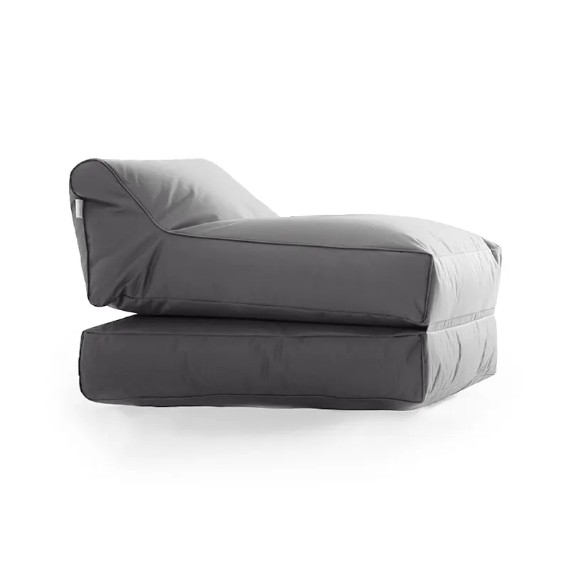 Pufa-worek do siedzenia (rozkładany) LOUNGE Szary Pufa-worek do siedzenia (rozkładany) LOUNGE Szary