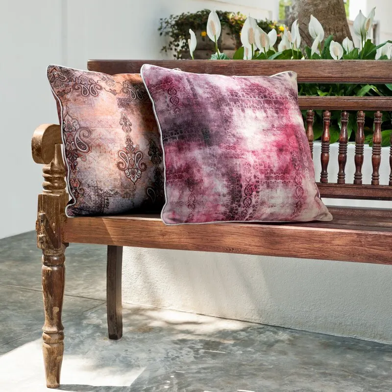 POSZEWKA LEN 19 45 X 45 CM BORDOWY - EU_415442