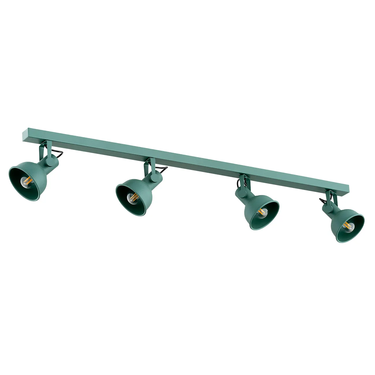 Plafon LENORA metalowy zielony 119 cm - 1819