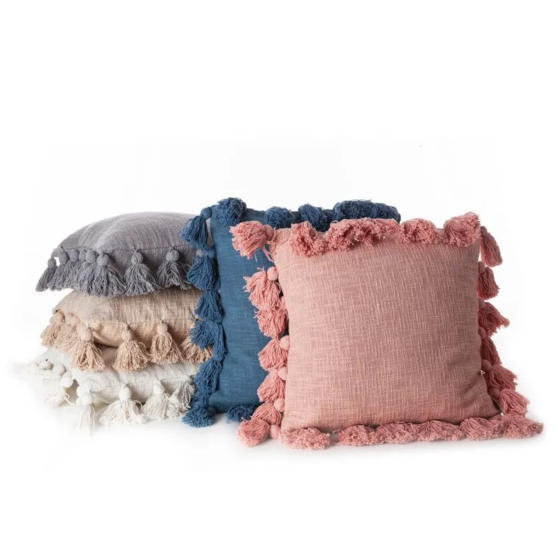 POSZEWKA ASTI 45 X 45 CM RÓŻOWY - EU_425501