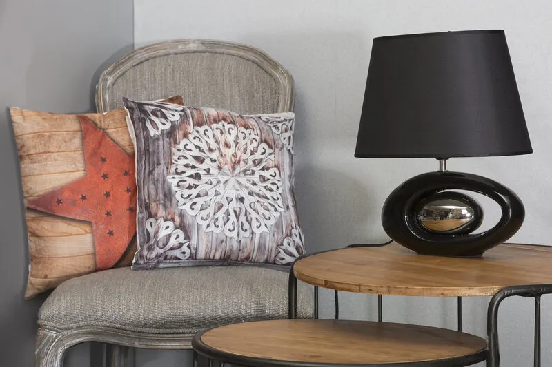 POSZEWKA STAR 11 40X40 CM BRĄZOWY - EU_73329