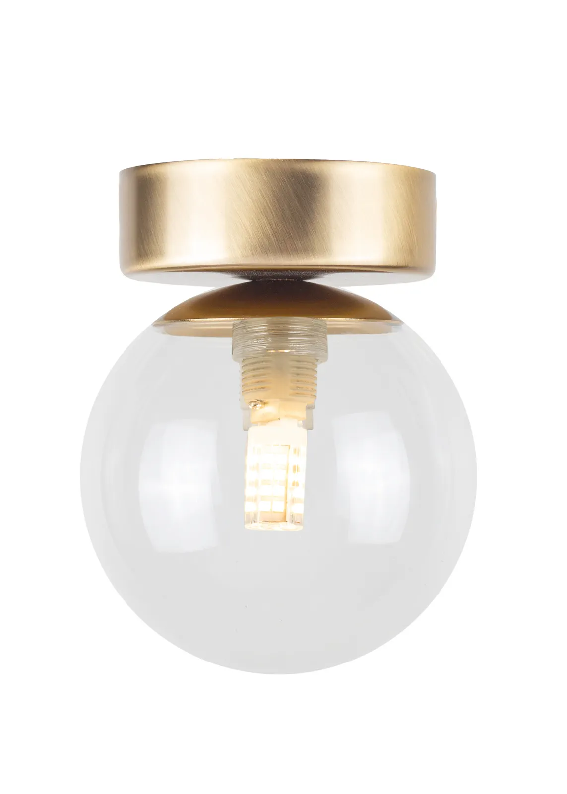 Lampa sufitowa/plafon PERLA LUX 1 złoty